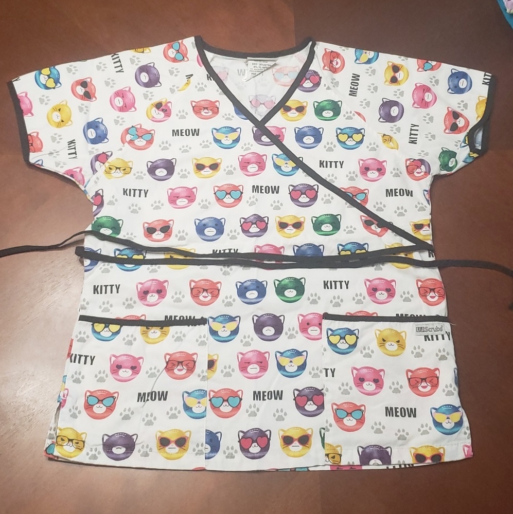 UA Scrubs Scrub Top